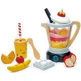 Tender Leaf Toys Tender Leaf 7508229 - Smoothie-Mixer mit Zubehör, Mini Chef, Spielküchen-Zubehör, Holz