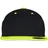 Flexfit Classic Snapback 2-Tone schwarz/unifarben Erwachsene