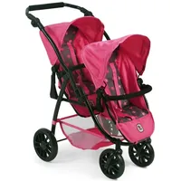 Bayer Chic 2000 Bayer Chic Tandembuggy VARIO, Sternchen Pink
