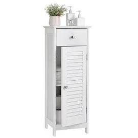 VASAGLE Badschrank 30 x 87 x 30 cm Weiß