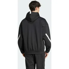 Adidas Z.N.E. Reißverschlusspullover Black / White XL