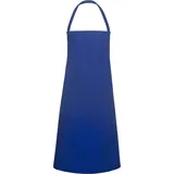 Karlowsky Fashion Karlowsky Basic Latzschürze 75 x 100 cm BLS 3 PURE 65% Polyester/35% Baumwolle, blau