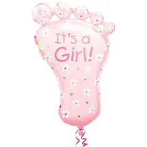 amscan® Amscan 07690 01 It's a Girl!", Folienballon, rosa, 58 x 82 cm,