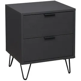 58 aufm Kessel Kommode, Erna 51x45x62 Lack-anthrazit matt 14711-D