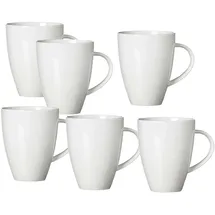 Ritzenhoff & Breker Kaffeetasse 0,3 l Weiß 6 St.