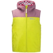 Jack Wolfskin Mädchen Villi Vest K Weste, Green Banana, 140