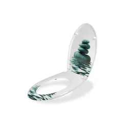 WC-Sitz `Calm lake` Toilettensitz Klositz