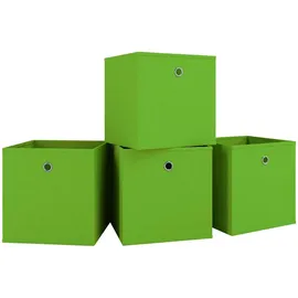 VCM Faltbox Boxas 27 x 27 x 28 cm 4-tlg. Grün