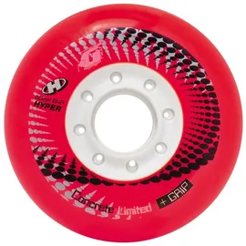 HYPER WHEELS Concrete +g Schlittschuhrollen - Red - 76 mm / 84A