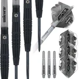 Unicorn Information System Unicorn Noir Style 2 Tungsten Steel Darts (23 g)