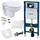 Geberit Taharet Bidet Wand-WC mit WC-Sitz Weiß