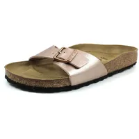 Birkenstock Madrid Birko-Flor schmal metallic copper 36