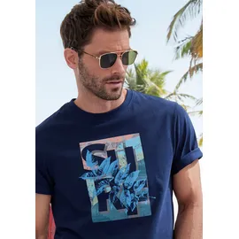 John Devin T-Shirt blau XXL