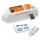 Flipper Zero Set | Flipper Zero | 64GB microSD Karte | SD-Kartenleser Adapter