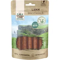 Wildes Land Dörrfleisch Hunde Snack WL Lamm Dörrfleisch 150g Hunde Snack