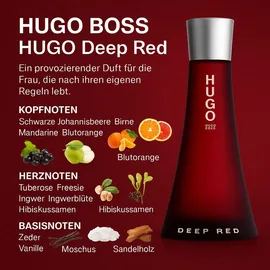 HUGO BOSS Hugo Deep Red Eau de Parfum 50 ml