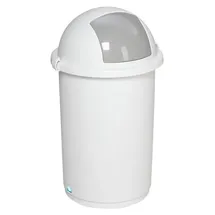 Proregal Robuster Abfallbehälter 50 l Weiß