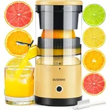 Zitronenpresse Elektrisch Orangenpresse Saftpresse Elektrisch Zitruspresse Tragbare USB-Aufladung Juicer Entsafter für Orange, Zitronen, Zitrusfrüchte