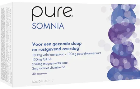 Pure Somnia Gesunder Schlaf Und Erholsamer Tagesablauf 30 Kapseln