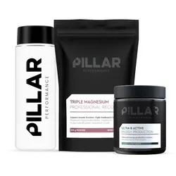 PILLAR PERFORMANCE Training Essentials Bundle Triple Magnesium Powder