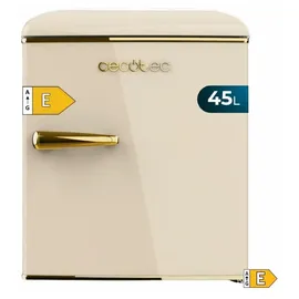 Cecotec Bolero CoolMarket TT Origin Retro-Kühlschrank (45 l, 550 mm hoch, Beige)