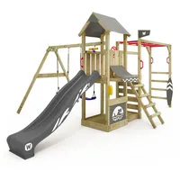 Wickey Spielturm Smart Baboon mit Schaukel & Rutsche, Kletterturm