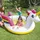 Intex Mystic Unicorn Planschbecken 272 x 193 x 104 cm