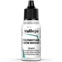 VALLEJO 772652 Polyurethan-Lack, satin, 18 ml