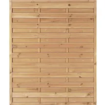 Tetzner & Jentzsch Sichtschutzelement 150 x 180 cm Grün Holz