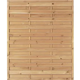 Tetzner & Jentzsch Sichtschutzelement 150 x 180 cm Grün Holz