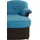 DOMO collection Wohnlandschaft Kunstleder 3-Sitzer Schwarz