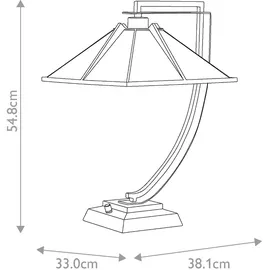 Elsteadlighting Pomeroy Bronze