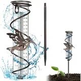 Regenmesser, 17 Cm Regenmesser Mit Metallstift, Dekorativer Regenmesser, Garten-regenmesser Für Den Außenbereich, Garten, Hof, Rasendekoration