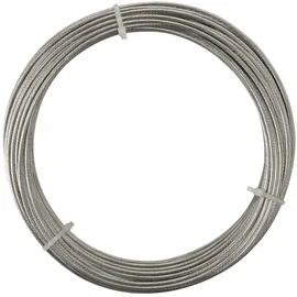 WINDHAGER Edelstahlseil 14 m x 2 mm Metall silber