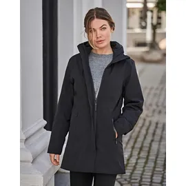 Tee Jays Damen Parka Kurzmantel 9609 black XXL