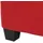 Mendler Modular Ottomane Lyon, Kunstleder ~ rot