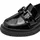 Jana Damen Loafer ohne Absatz Elegant Vegan, Schwarz (Schwarz), 38