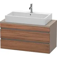 Duravit DuraStyle 100 x 47,8 cm, nussbaum natur/basalt matt,