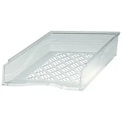 Bene Briefkorb,, transparent, C4, stapelbar