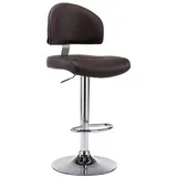vidaXL Barhocker 2er Set drehbar Kunstleder 2x Sgabelli Bar  Crema 60 x 60 x 110 cm Braun