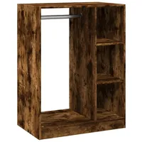 vidaXL Kleiderschrank Räuchereiche 77x48x102 cm Braun