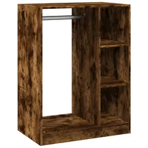 vidaXL Kleiderschrank Räuchereiche 77x48x102 cm Braun