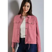 STREET ONE Hemdjacke in Wolloptik rosa 46 EU