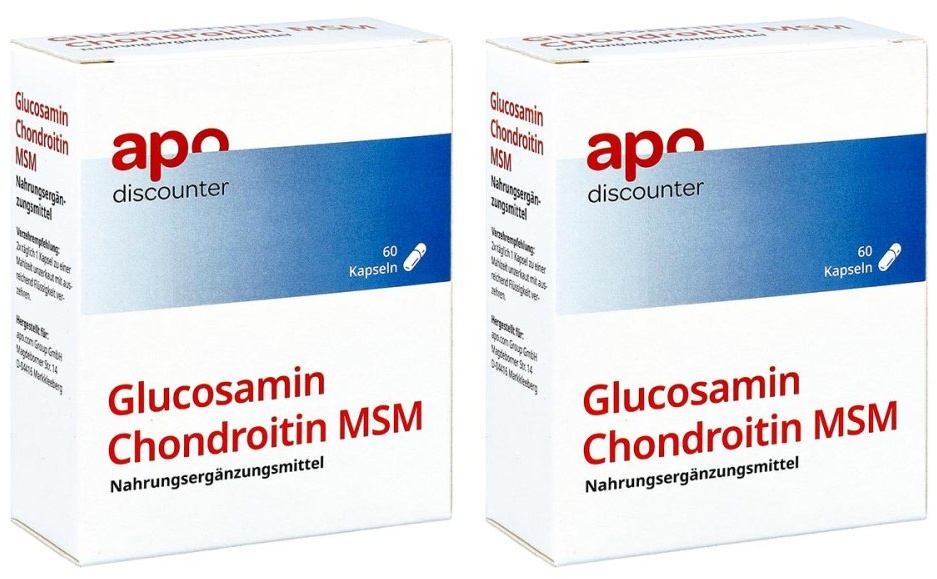 Glucosamin Chondroitin Msm Kapseln von apodiscounter