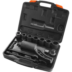 VEVOR Drehmomentvervielfältiger 4800 Nm, Drehmoment Verstärker 1:58, Drehmomentverstärker 25,4 x 25,4 mm, Drehmomentverstärker Radschlüssel Set 21# Quadratisch 24/27/30/32/33/38 mm Kraftschrauber