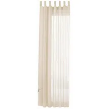 Gardinenbox Schlaufenschal, PULA HxB 225x140, Creme,