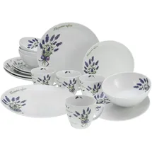 CreaTable Lavendel Kombiservice 16-tlg. bunt