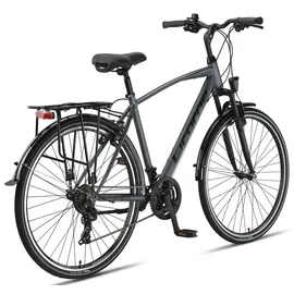 licorne bike gmbh Life M-V-ATB 28 Zoll RH 48 cm grau/schwarz
