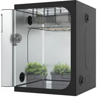 TH Deluxe D600 Grow Zelt Growzelt Box 150x150x200 cm mit Sichtfenster