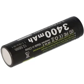 Soshine 18650 3400mAh 3,6V, 3,7V Li-Ion-Akku 68,2x18,45mm PCB geschützt Panasonic Zelle